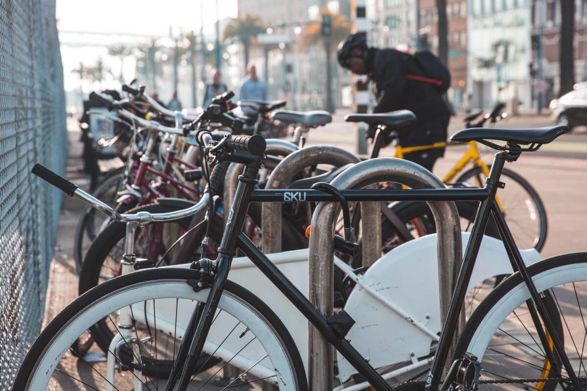 bike theft locked